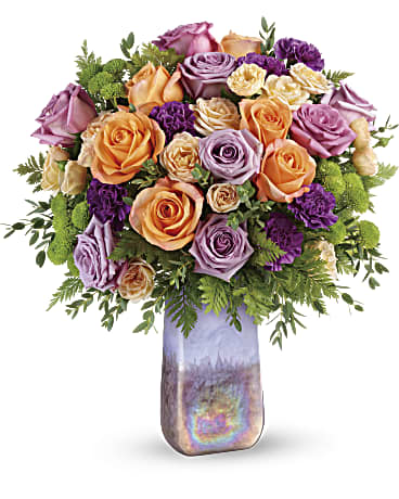 Purple | Roses | Amethyst Sunrise Bouquet | Same Day Flower Delivery by Teleflora