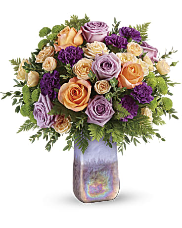 Purple | Roses | Amethyst Sunrise Bouquet | Same Day Flower Delivery by Teleflora