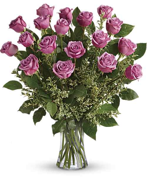 Purple | Roses | Hey Gorgeous Bouquet | Same Day Flower Delivery by Teleflora