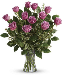 Purple | Roses | Hey Gorgeous Bouquet | Same Day Flower Delivery by Teleflora