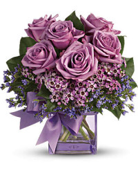 Purple | Roses | Morning Melody | Same Day Flower Delivery by Teleflora