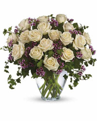 Purple | Roses | Victorian Romance Bouquet | Same Day Flower Delivery by Teleflora
