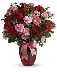 Red | Dance With Me Bouquet With Red Roses | Same Day Flower Delivery by Teleflora