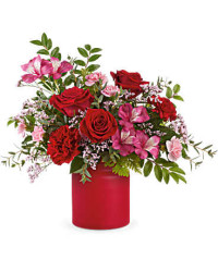 Red | Mixed Bouquets | Be Mine Always Bouquet | Same Day Flower Delivery by Teleflora