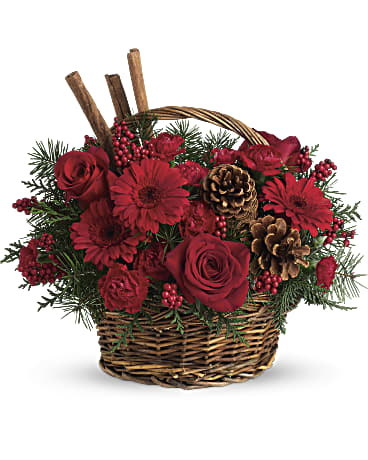 Red | Mixed Bouquets | Berries And Spice | Same Day Flower Delivery by Teleflora