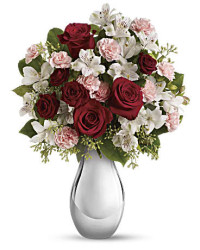 Red | Mixed Bouquets | Crazy For You Bouquet With Red Roses | Same Day Flower Delivery by Teleflora