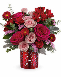 Red | Mixed Bouquets | Heartstruck Bouquet | Same Day Flower Delivery by Teleflora