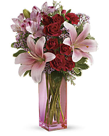 Red | Mixed Bouquets | Hold Me Close Bouquet | Same Day Flower Delivery by Teleflora
