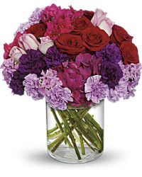 Red | Mixed Bouquets | Roman Holiday Bouquet | Same Day Flower Delivery by Teleflora