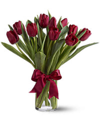 Red | Radiantly Red Tulips | Same Day Flower Delivery by Teleflora