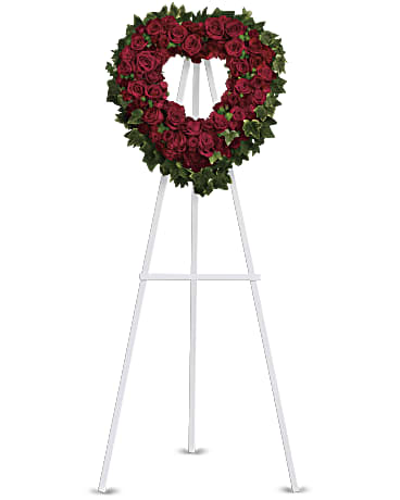 Red | Roses | Blessed Heart | Same Day Flower Delivery by Teleflora