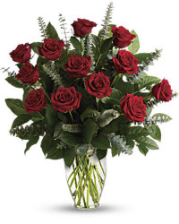 Red | Roses | Eternal Love Bouquet | Same Day Flower Delivery by Teleflora