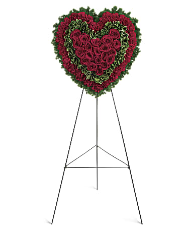 Red | Roses | Majestic Heart | Same Day Flower Delivery by Teleflora