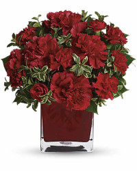 Red | Carnations | Precious Love Bouquet | Same Day Flower Delivery by Teleflora