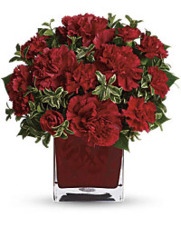 Red | Carnations | Precious Love Bouquet | Same Day Flower Delivery by Teleflora