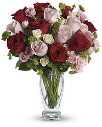 Red | Cupid's Creation With Red Roses Bouquet | Same Day Flower Delivery by Teleflora