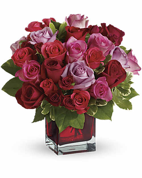 Red | Madly In Love Bouquet With Red Roses | Same Day Flower Delivery by Teleflora