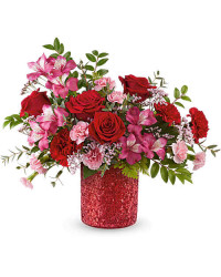 Red | Mixed Bouquets | Be Dazzled Bouquet | Same Day Flower Delivery by Teleflora