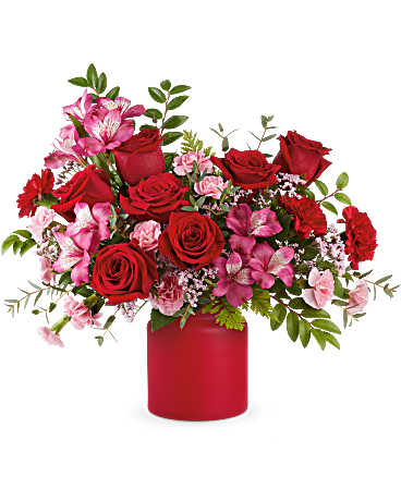 Red | Mixed Bouquets | Be Mine Always Bouquet | Same Day Flower Delivery by Teleflora