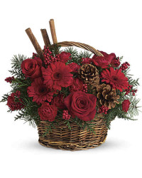 Red | Mixed Bouquets | Berries And Spice | Same Day Flower Delivery by Teleflora
