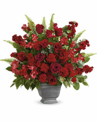 Red | Mixed Bouquets | Bold Tribute Bouquet | Same Day Flower Delivery by Teleflora
