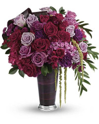 Red | Mixed Bouquets | Cascading Elegance Bouquet | Same Day Flower Delivery by Teleflora