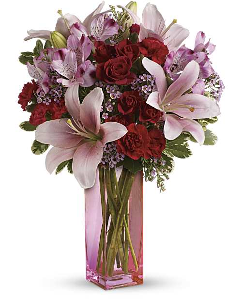 Red | Mixed Bouquets | Hold Me Close Bouquet | Same Day Flower Delivery by Teleflora