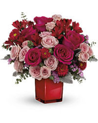 Red | Mixed Bouquets | Loving Bunch Bouquet | Same Day Flower Delivery by Teleflora