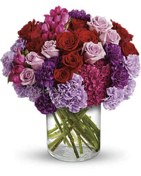 Red | Mixed Bouquets | Roman Holiday Bouquet | Same Day Flower Delivery by Teleflora