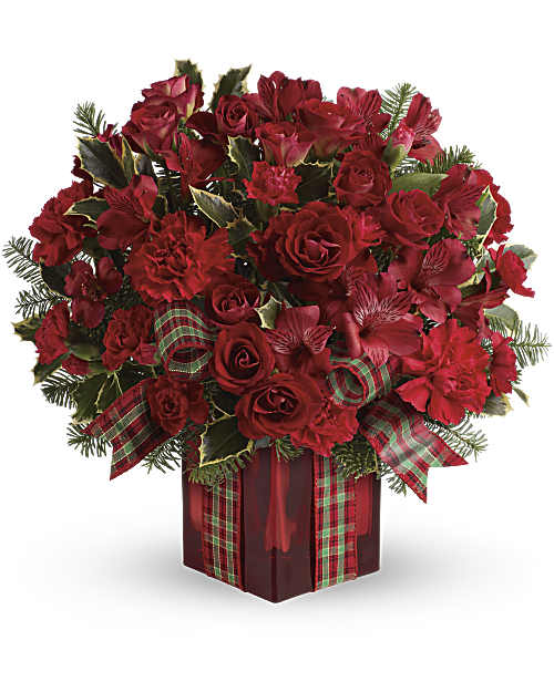 Red | Mixed Bouquets | Season's Surprise Bouquet | Same Day Flower Delivery by Teleflora