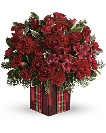 Red | Mixed Bouquets | Season's Surprise Bouquet | Same Day Flower Delivery by Teleflora
