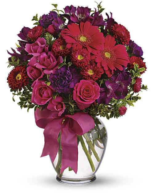 Red | Mixed Bouquets | Secret Crush | Same Day Flower Delivery by Teleflora