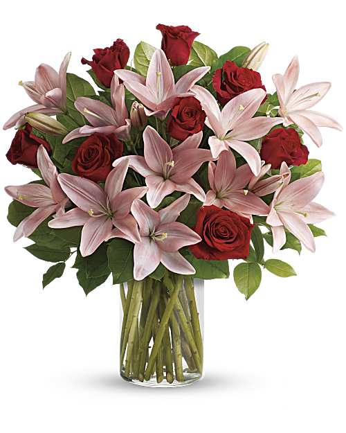 Red | Mixed Bouquets | So Enchanting Bouquet | Same Day Flower Delivery by Teleflora