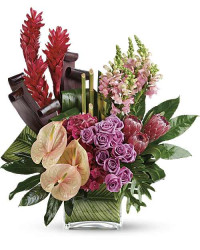 Red | Mixed Bouquets | Tahitian Tropics Bouquet | Same Day Flower Delivery by Teleflora