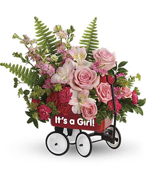 Red | Mixed Bouquets | Welcome Beautiful Bouquet | Same Day Flower Delivery by Teleflora