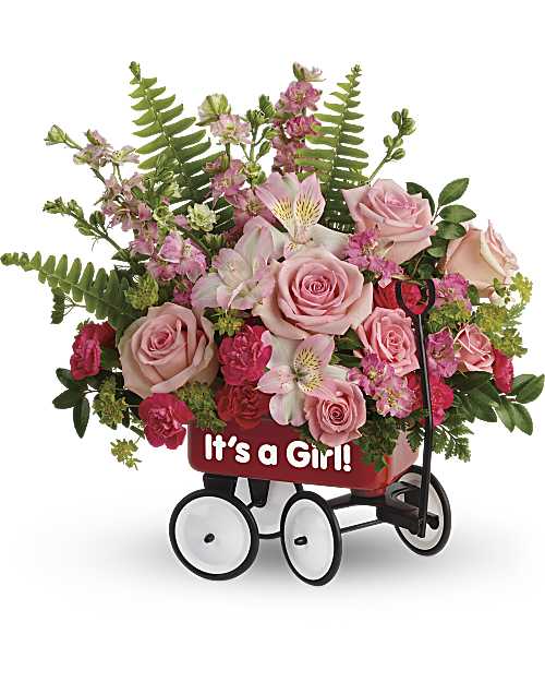 Red | Mixed Bouquets | Welcome Beautiful Bouquet | Same Day Flower Delivery by Teleflora