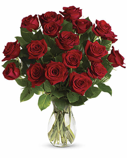 Red | My True Love Bouquet With Long Stemmed Roses | Same Day Flower Delivery by Teleflora