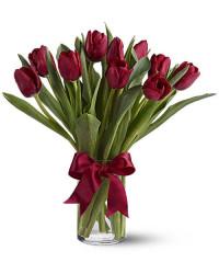 Red | Radiantly Red Tulips | Same Day Flower Delivery by Teleflora