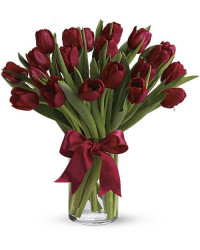 Red | Radiantly Red Tulips | Same Day Flower Delivery by Teleflora