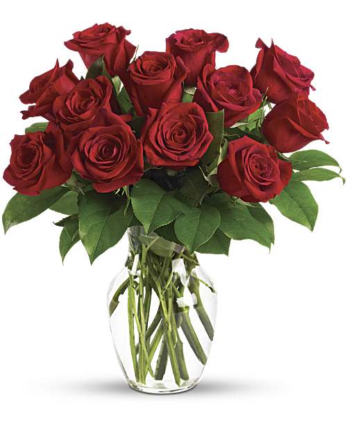 Red | Roses | Enduring Passion Bouquet | Same Day Flower Delivery by Teleflora