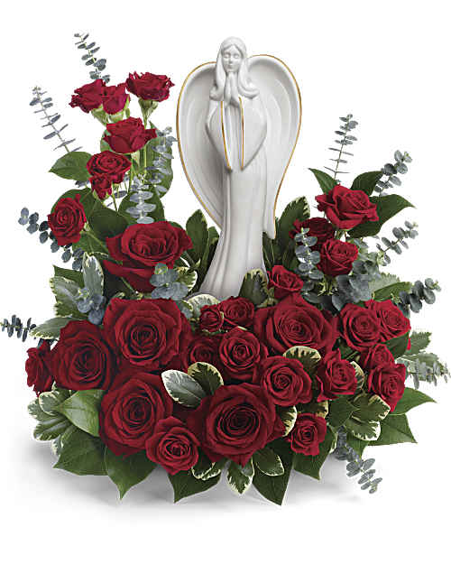 Red | Roses | Forever Our Angel Bouquet | Same Day Flower Delivery by Teleflora