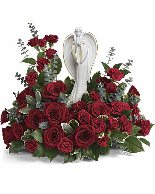 Red | Roses | Forever Our Angel Bouquet | Same Day Flower Delivery by Teleflora