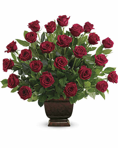 Red | Roses | Rose Tribute | Same Day Flower Delivery by Teleflora