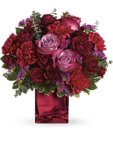 Red | Roses | Ruby Rapture Bouquet | Same Day Flower Delivery by Teleflora
