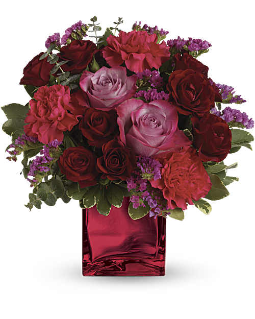 Red | Roses | Ruby Rapture Bouquet | Same Day Flower Delivery by Teleflora
