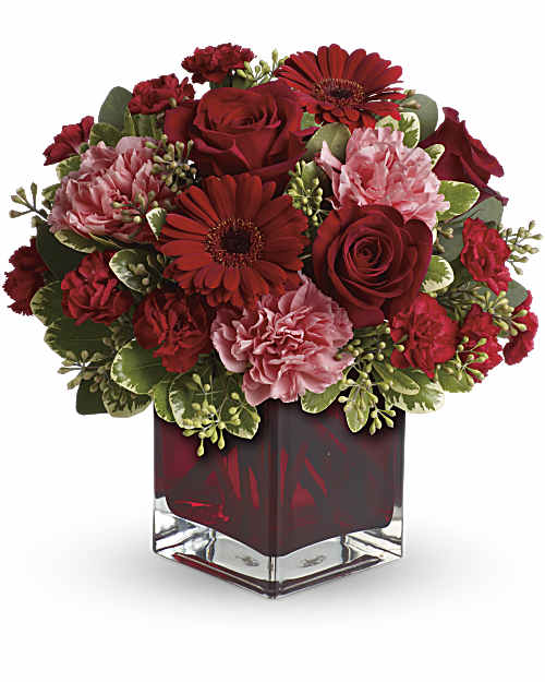 Red | Roses | Together Forever Bouquet | Same Day Flower Delivery by Teleflora