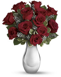 Red | Roses | Winter Grace Bouquet | Same Day Flower Delivery by Teleflora