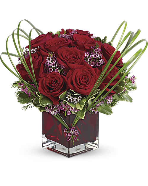 Red | Sweet Thoughts Bouquet With Red Roses | Same Day Flower Delivery by Teleflora