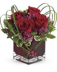 Red | Sweet Thoughts Bouquet With Red Roses | Same Day Flower Delivery by Teleflora