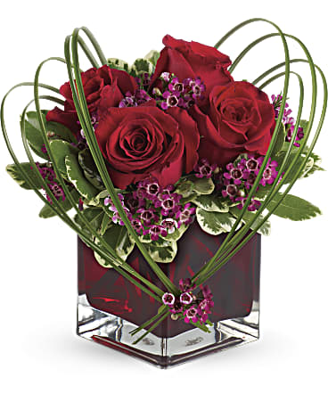 Red | Sweet Thoughts Bouquet With Red Roses | Same Day Flower Delivery by Teleflora